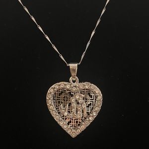 Heart Necklace Silver